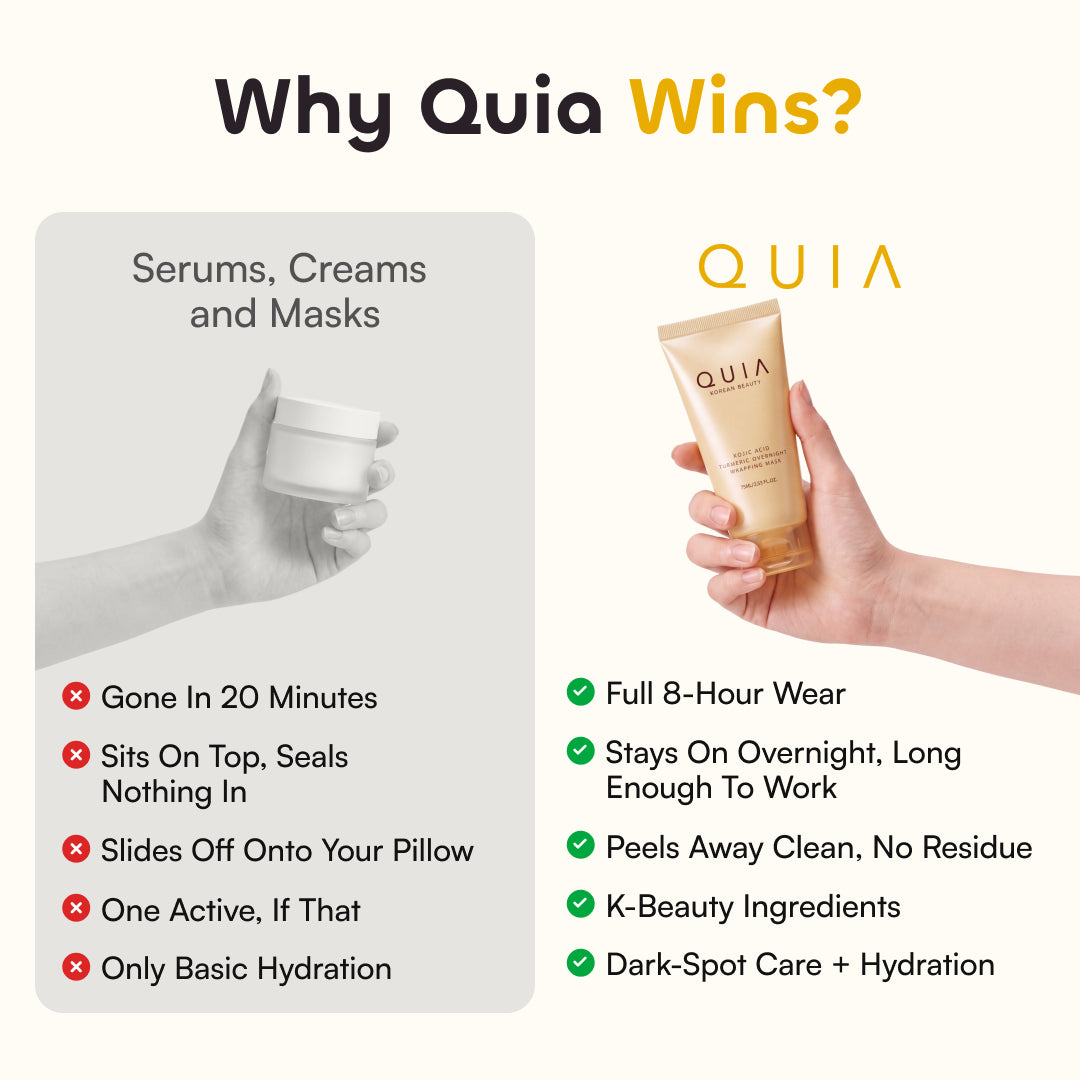Quia Turmeric & Kojic Acid Overnight Mask
