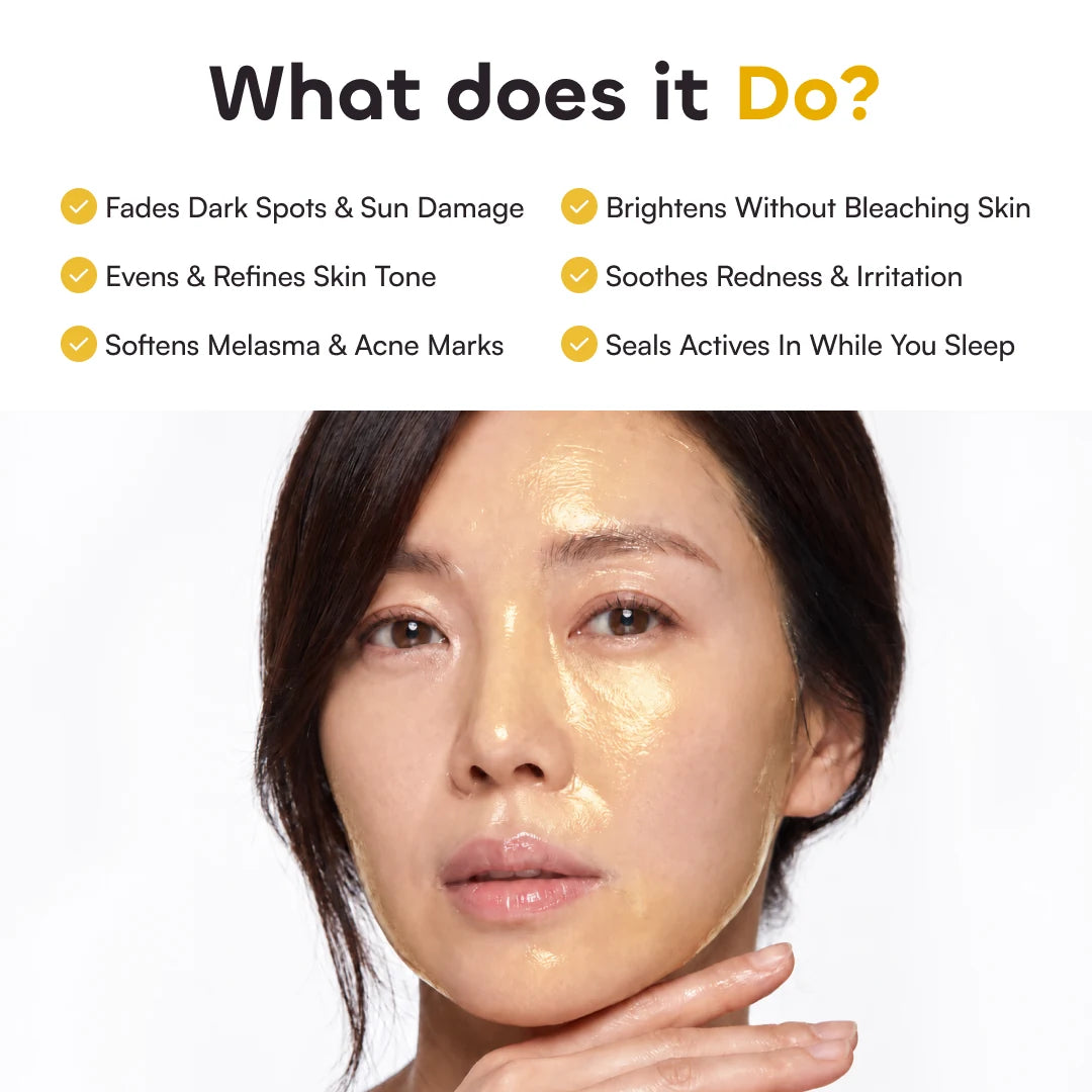 Quia Turmeric & Kojic Acid Overnight Mask