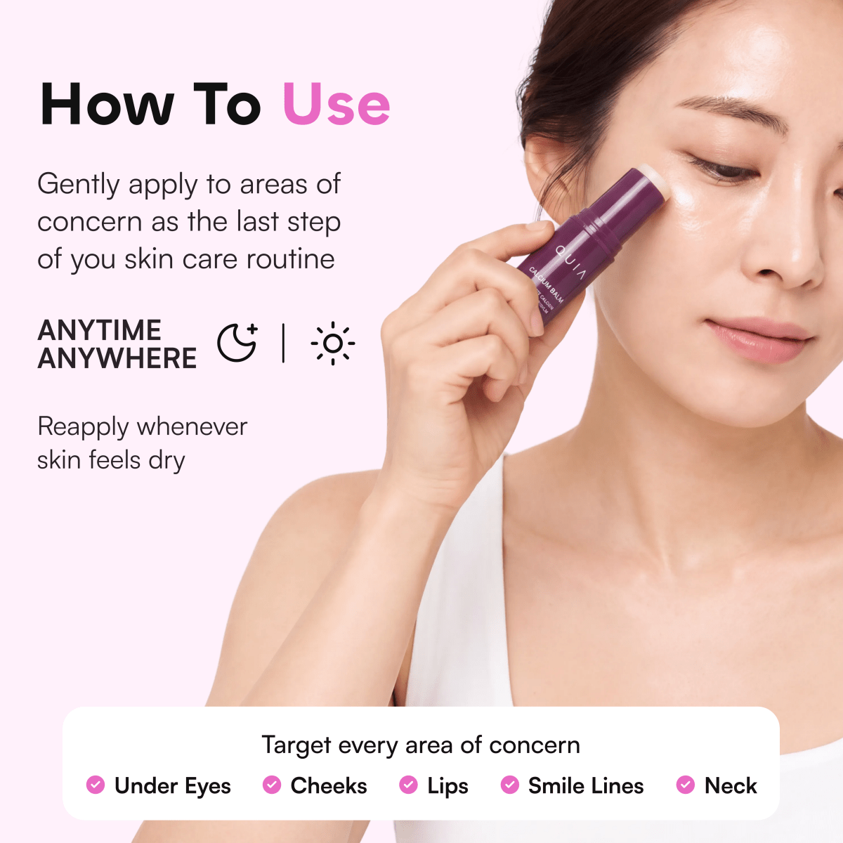 QUIA Calcium Balm - Quia Korean Beauty