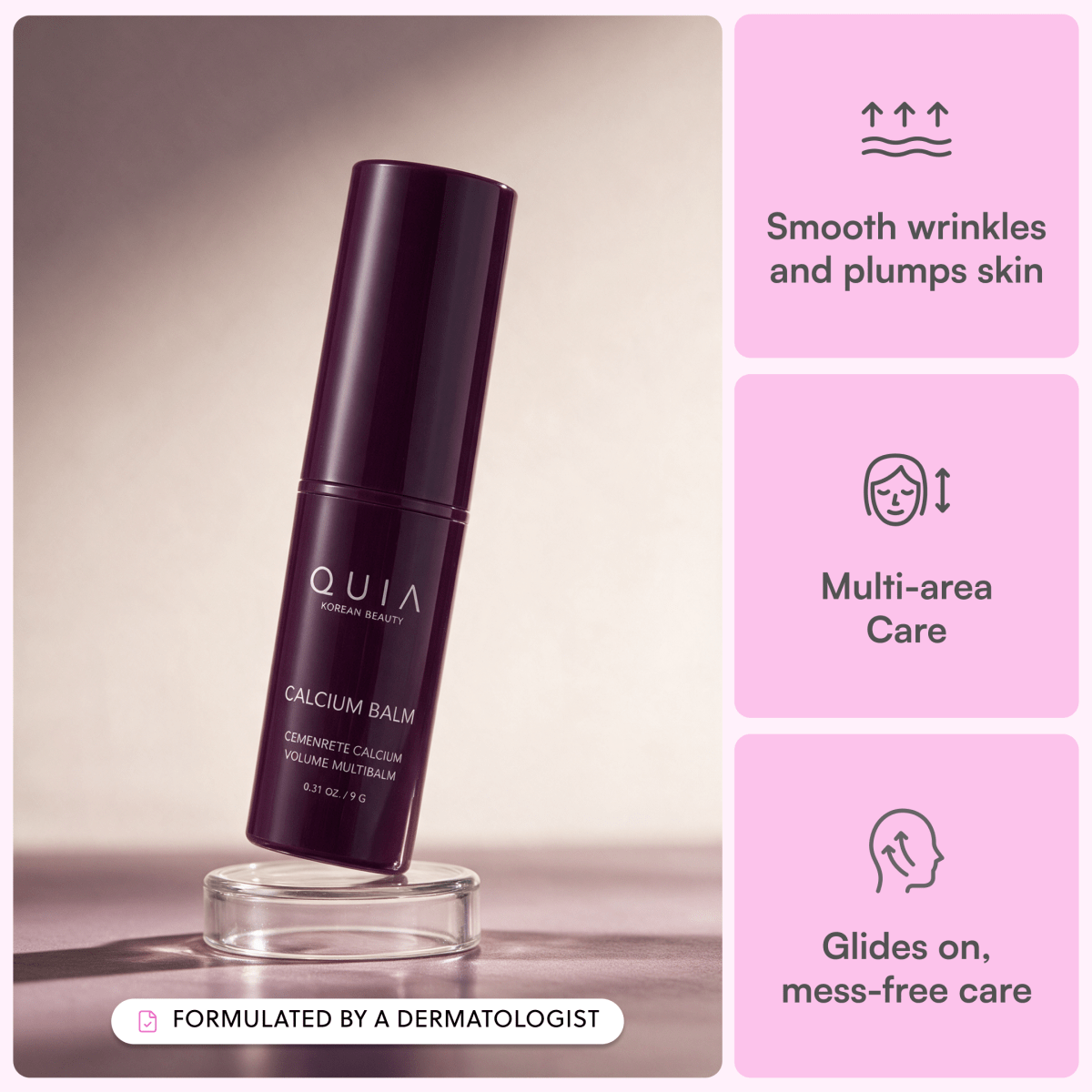 QUIA Calcium Balm - Quia Korean Beauty