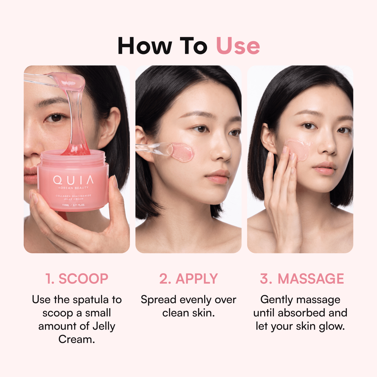 QUIA Collagen + Niacinamide Jelly Cream - Quia Korean Beauty