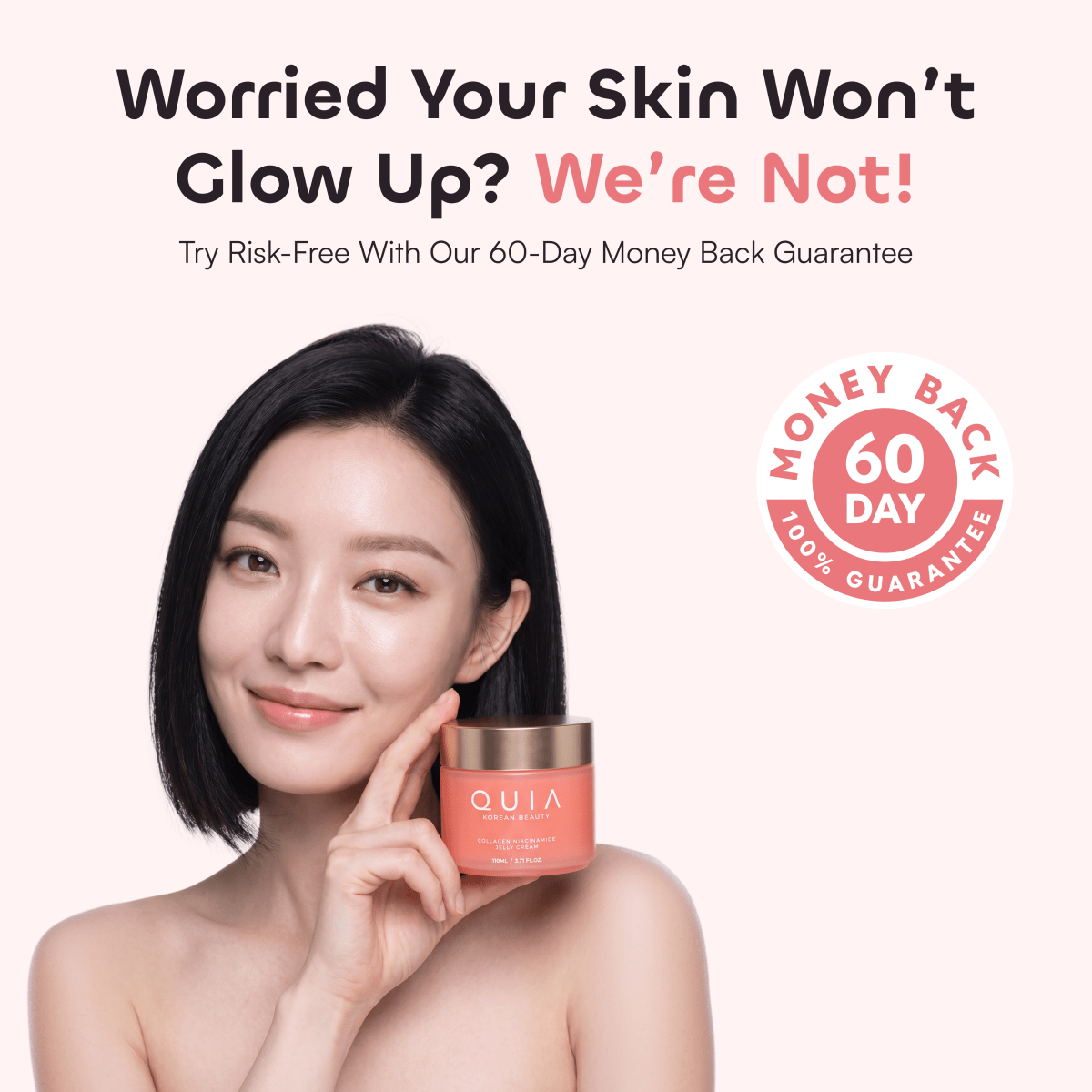 QUIA Collagen + Niacinamide Jelly Cream - Quia Korean Beauty