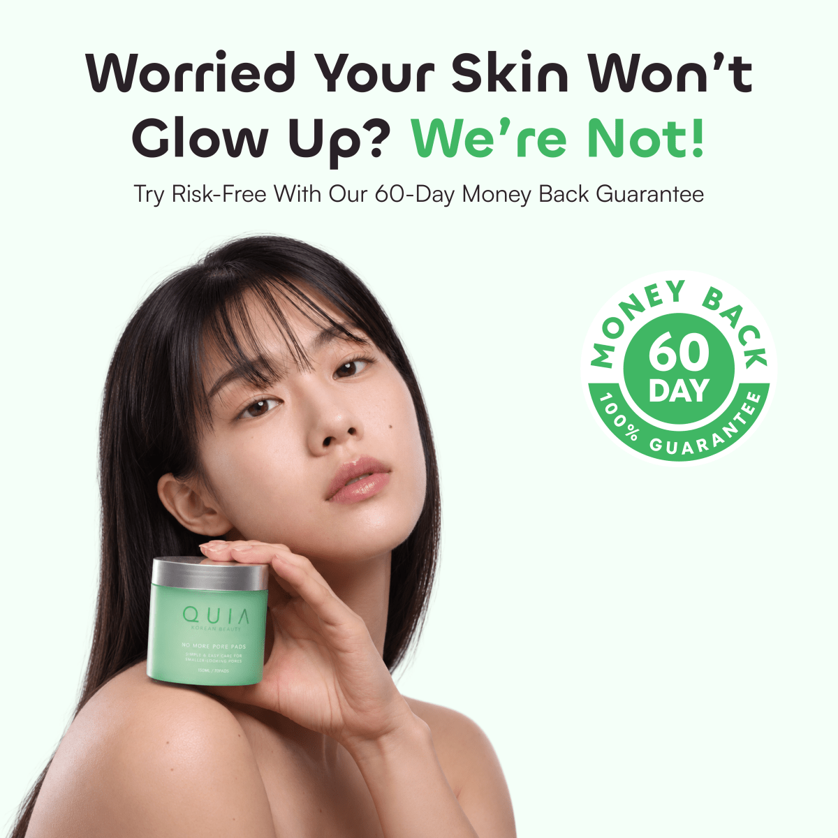 QUIA No More Pore Pads - Quia Korean Beauty