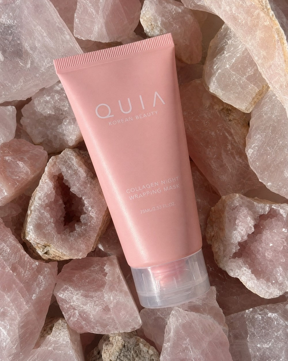 Skin with collagen mask