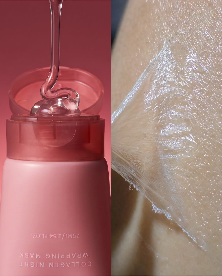 Collagen mask texture and application