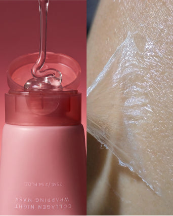 Collagen mask texture and application
