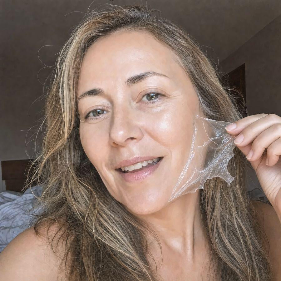 Skincare photograph accompanying the article