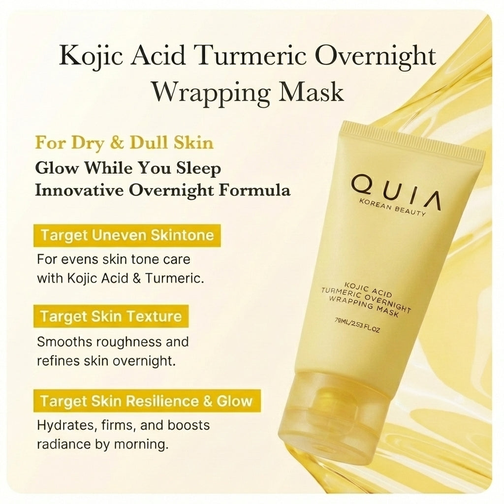 Kojic Acid Turmeric Night Wrapping Mask