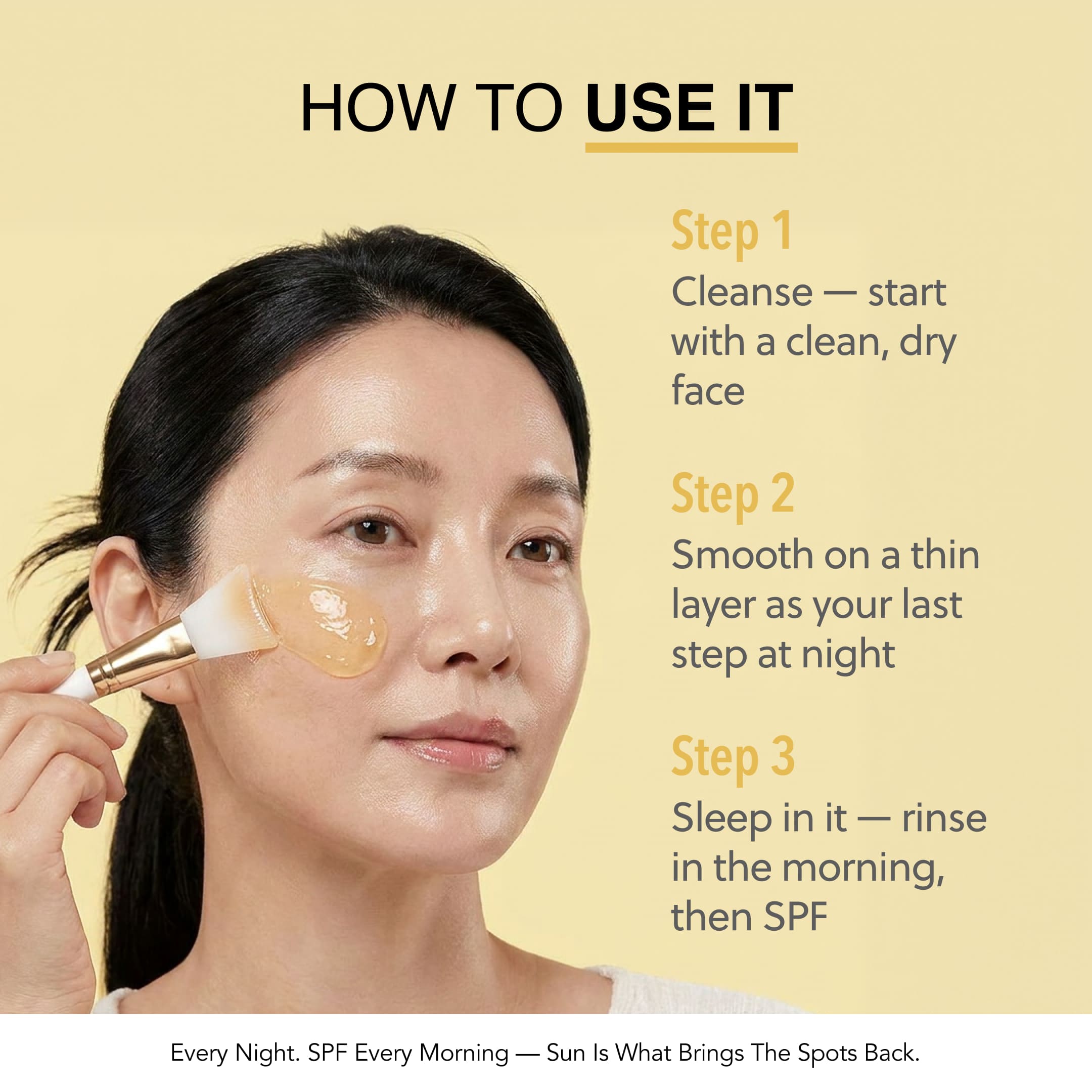 Quia Turmeric & Kojic Acid Overnight Mask