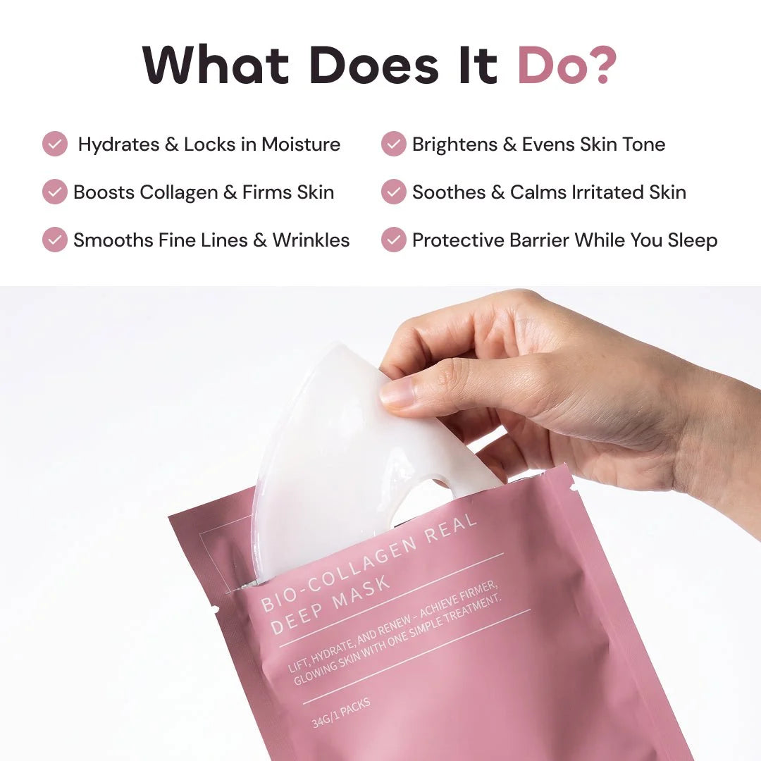 Bio-Collagen Real Deep Mask - Quia Korean Beauty
