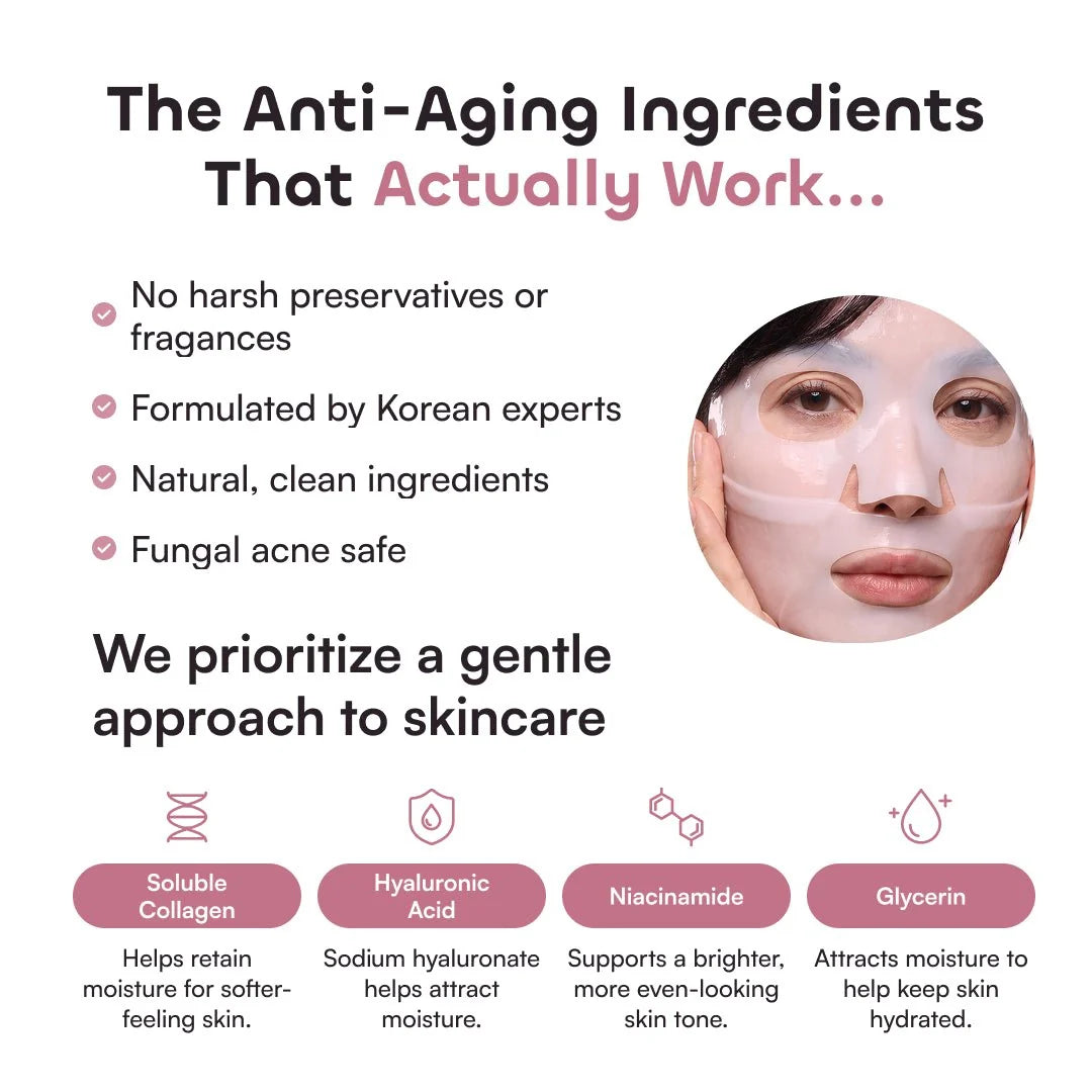 Bio-Collagen Real Deep Mask - Quia Korean Beauty