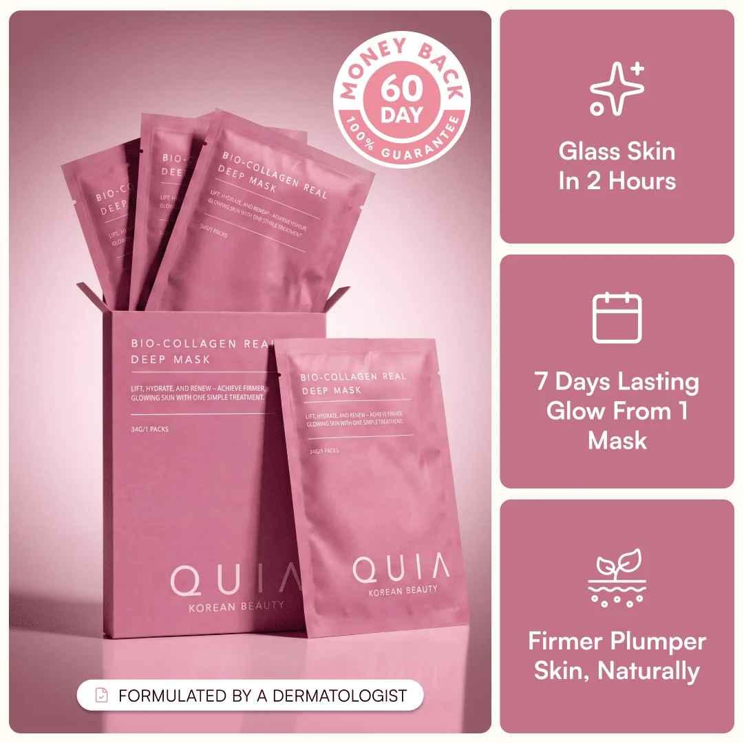 Bio-Collagen Real Deep Mask - Quia Korean Beauty