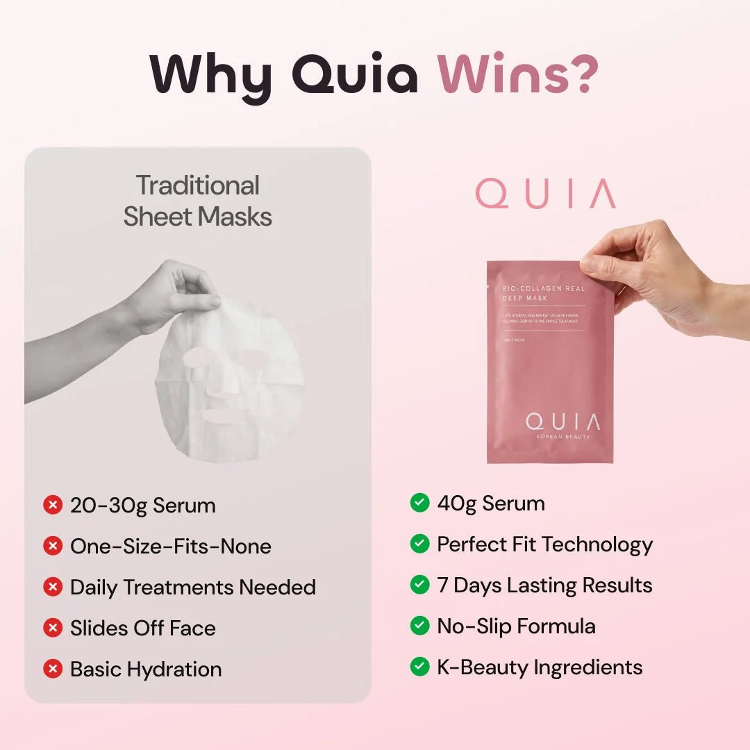 Bio-Collagen Real Deep Mask - Quia Korean Beauty