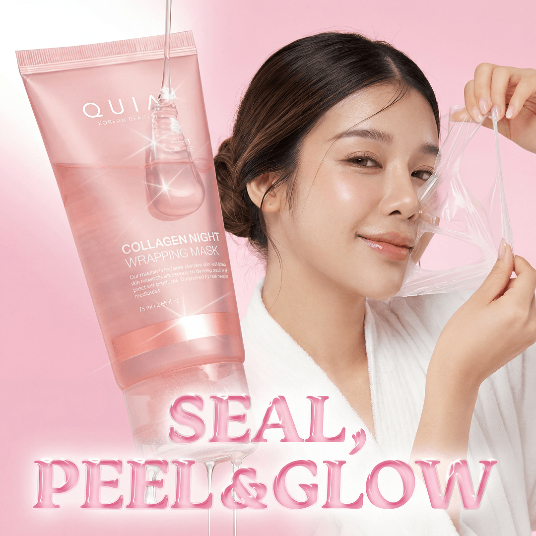Korean Collagen Night Wrapping Mask - Quia Korean Beauty