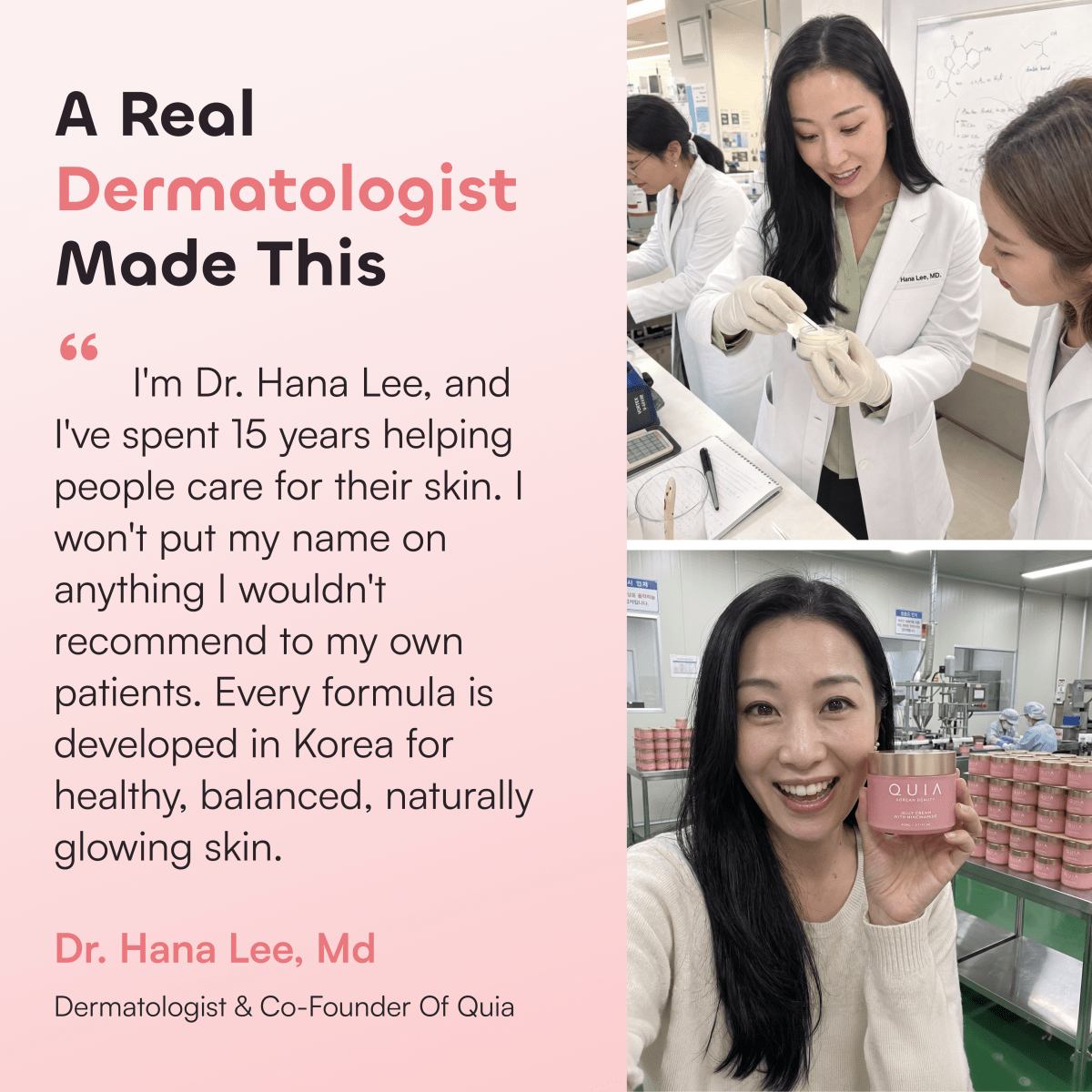 QUIA Collagen + Niacinamide Jelly Cream - Quia Korean Beauty