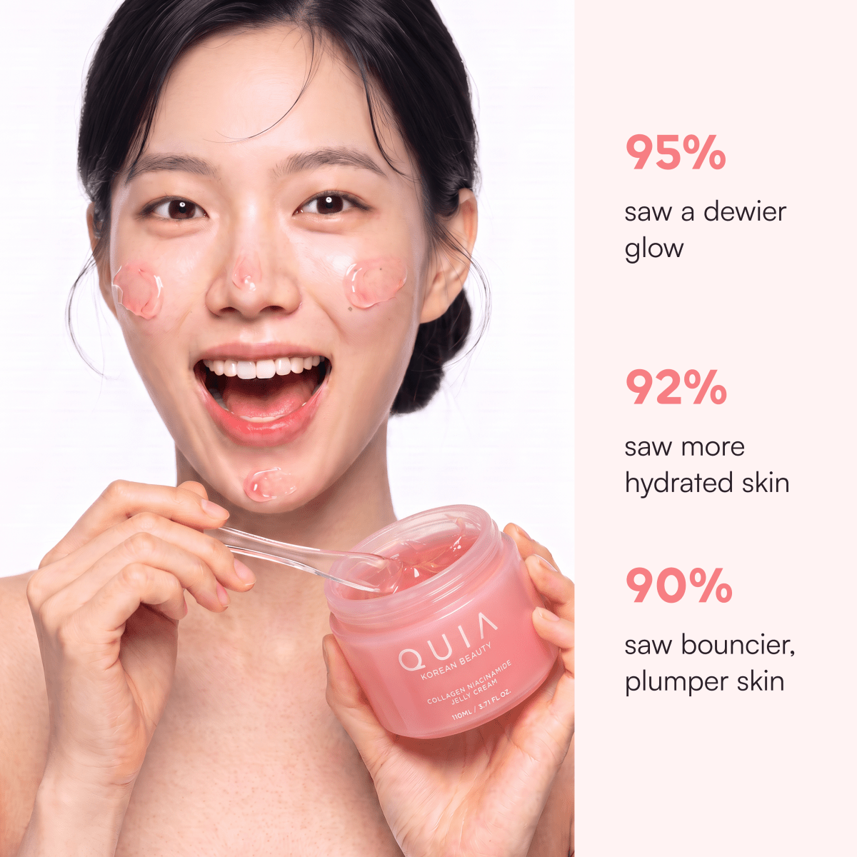 QUIA Collagen + Niacinamide Jelly Cream - Quia Korean Beauty
