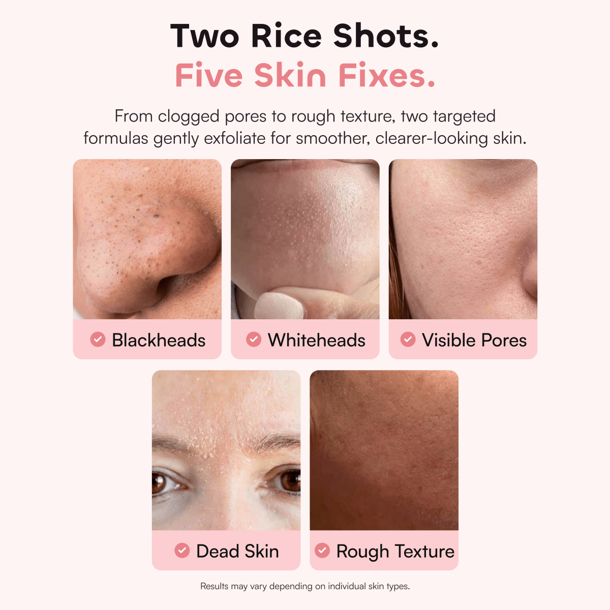 QUIA Peel Shot Exfoliating Rice Shots - Quia Korean Beauty