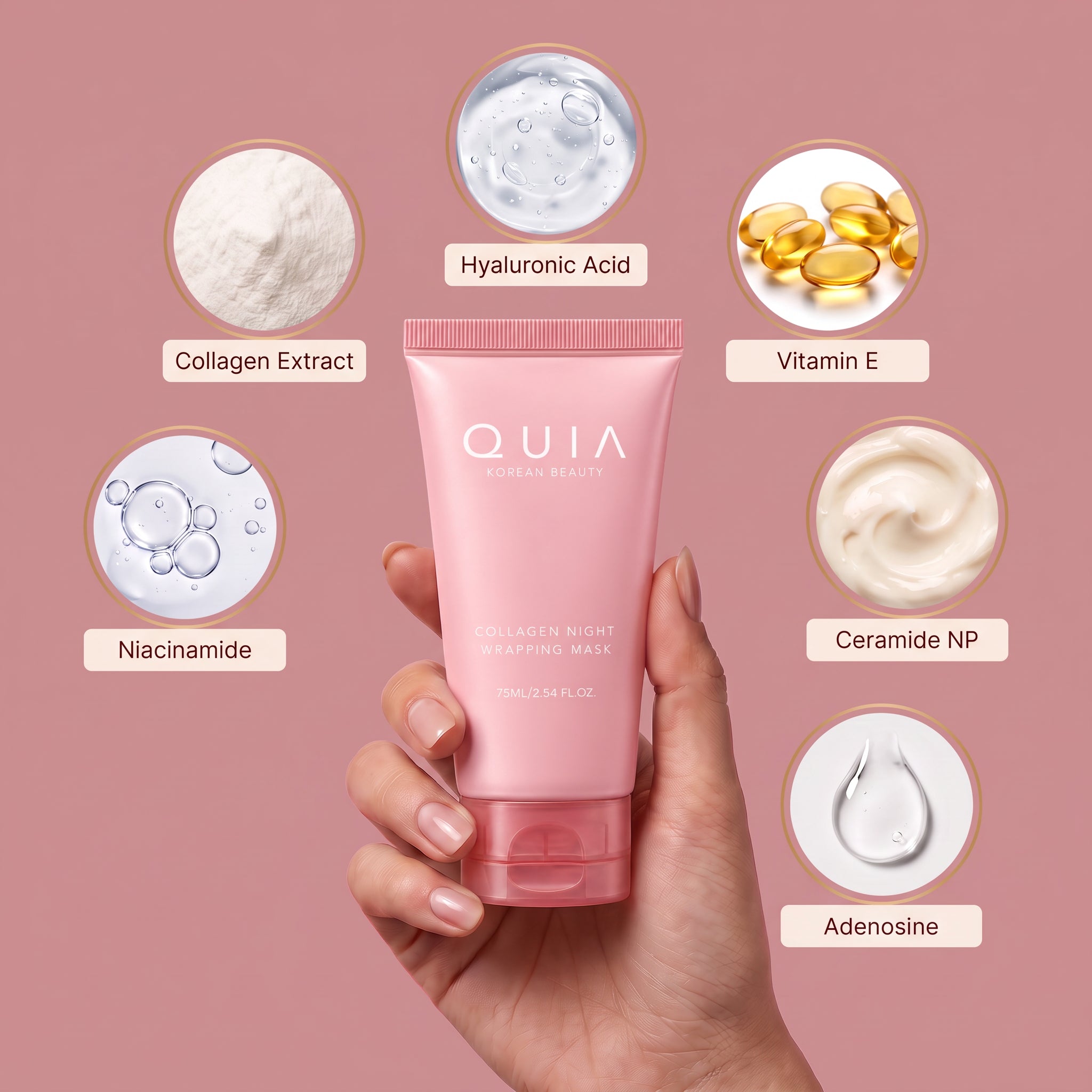 Quia Collagen Night Wrapping Mask