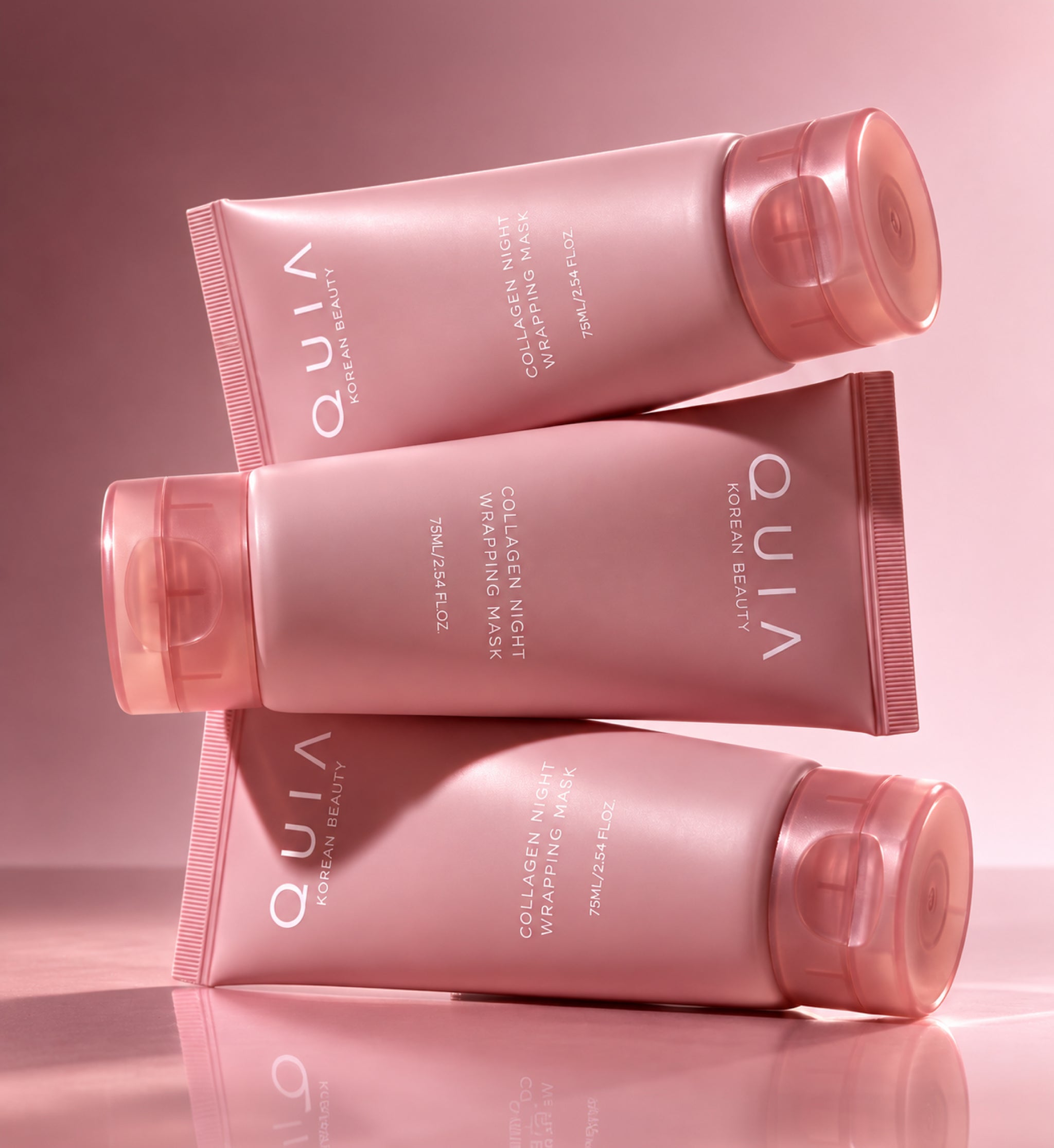 Quia collagen night wrapping mask tubes