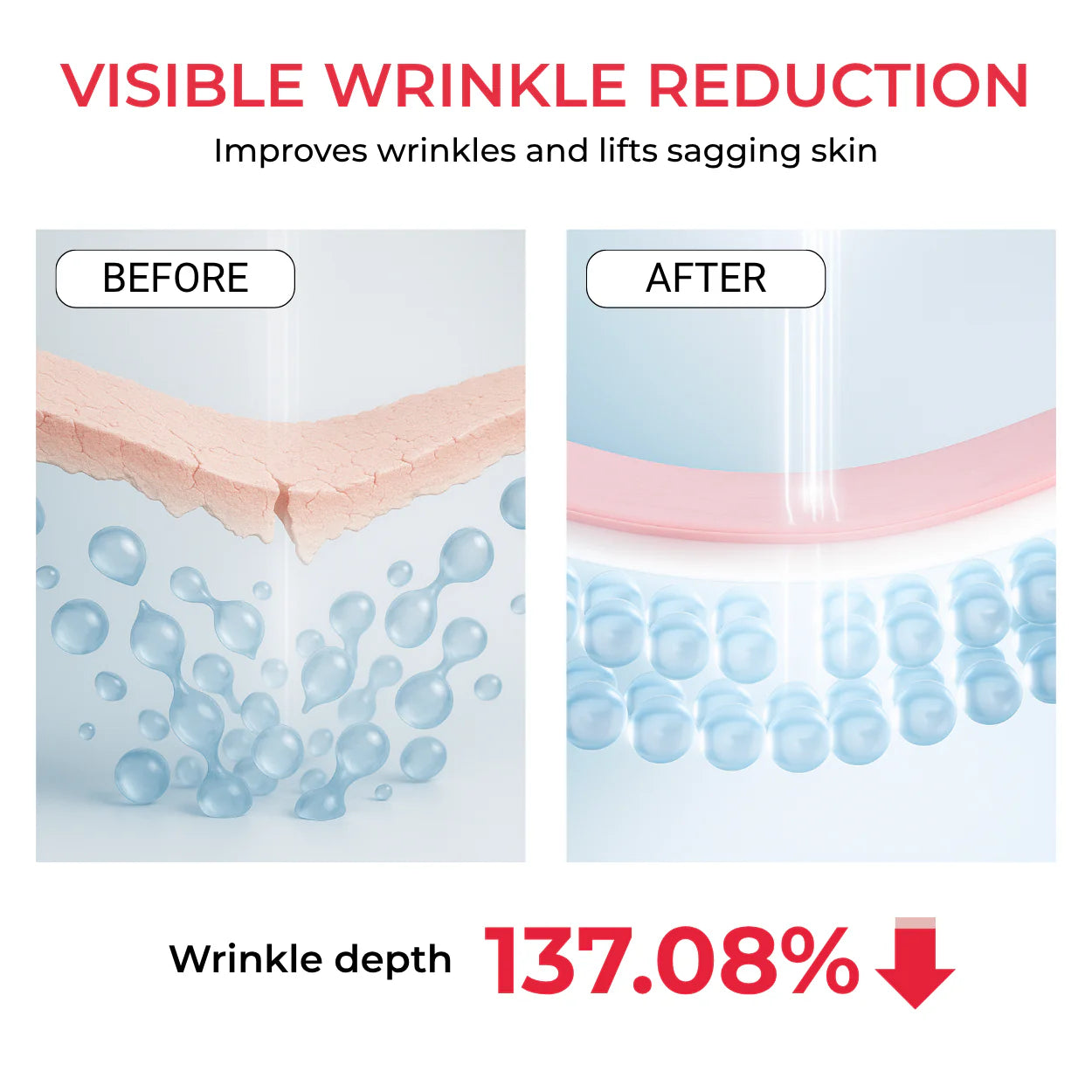 Quia collagen overnight mask wrapping film illustration