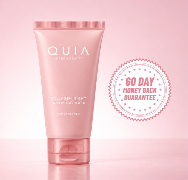 Quia mask with 60-day money-back guarantee